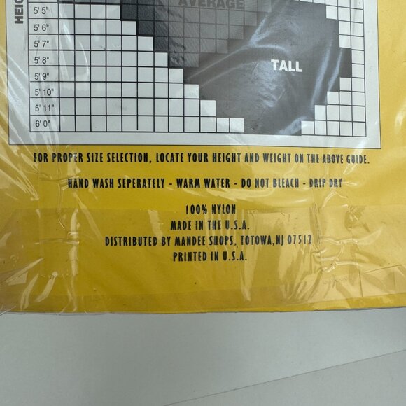 Vtg Sealed Karin Morgan Collection Off Black Tall Day Sheer Pantyhose Prop READ - Picture 10 of 11